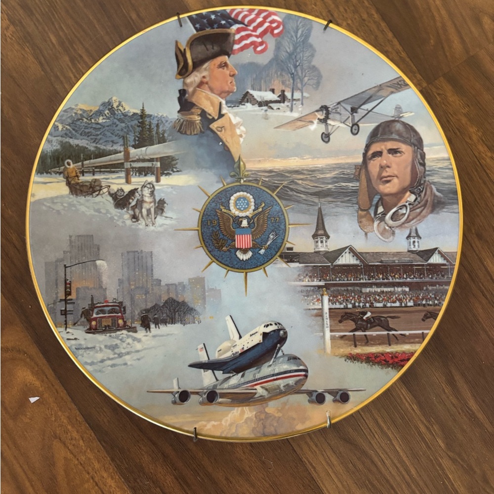 U.S. Historical Society Commemorative Plate